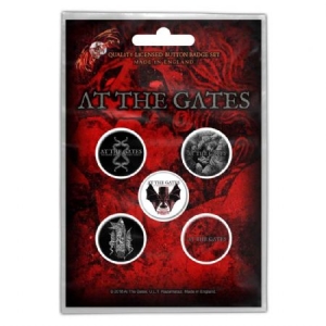 At The Gates - Button Badge Pack: Drink From Night Itself (Retail Pack) i gruppen Merchandise hos Bengans Skivbutik AB (4271723)