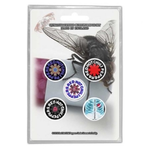 Red Hot Chili Peppers - Button Badge Pack: I'm With You (Retail Pack) i gruppen Minishops / Red Hot Chili Peppers hos Bengans Skivbutik AB (4271726)