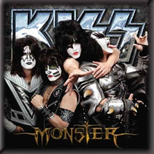 KISS - Fridge Magnet: Monster i gruppen MERCHANDISE / Merch / Metal hos Bengans Skivbutik AB (4271727)