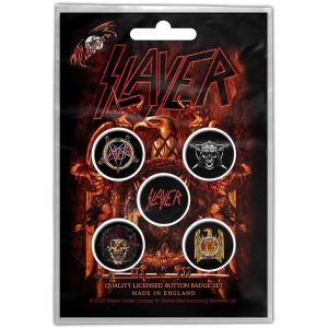 Slayer - Eagle Button Badge Pack i gruppen MERCHANDISE / Accessoarer / Metal hos Bengans Skivbutik AB (4271732)