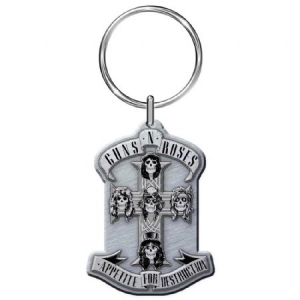 Guns N' Roses - Keychain: Appetite (Enamel In-fill) i gruppen Merchandise hos Bengans Skivbutik AB (4271743)