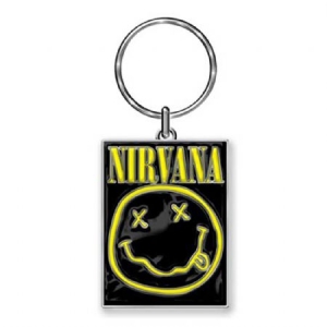 Nirvana - Keychain: Smiley (Die-cast Relief) i gruppen MK Export CDON Merch hos Bengans Skivbutik AB (4271745)