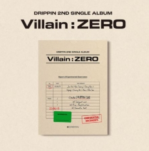 DRIPPIN - 2ND SINGLE ALBUM ( Villain : ZERO ) B VER. i gruppen CD / K-Pop hos Bengans Skivbutik AB (4271857)