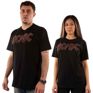 Ac/Dc - Full Colour Logo Diamante Uni Bl i gruppen MERCH / Minsishops-merch / Ac/Dc hos Bengans Skivbutik AB (4272915r)