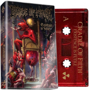 Cradle Of Filth - Existence Is Futile (Red MC) i gruppen Metal/ Heavy metal hos Bengans Skivbutik AB (4275338)