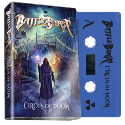 Battle Beast - Circus Of Doom (Blue MC) i gruppen Metal/ Heavy metal hos Bengans Skivbutik AB (4275340)