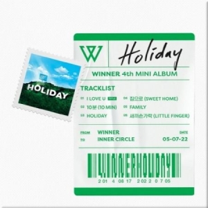 Winner - 4th Mini Album [HOLIDAY] KiT ALBUM i gruppen Minishops / K-Pop Minishops / K-Pop Øvrige hos Bengans Skivbutik AB (4276152)