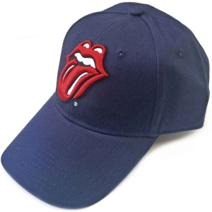 Rolling Stones - Classic Tongue Navy Baseball C i gruppen MERCHANDISE / Merch / Pop-Rock hos Bengans Skivbutik AB (4276410)