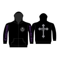 Candlemass - Zip Hood - Sweet Evil Sun (Xxl) i gruppen MERCHANDISE / Hoodies / Metal hos Bengans Skivbutik AB (4278404)