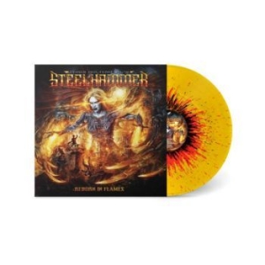 Chris Boltendahl's Steelhammer - Reborn In Flames (Ltd. Yellow/Orang i gruppen VINYL / Metal hos Bengans Skivbutik AB (4280205)