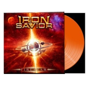 Iron Savior - Firestar (Orange Vinyl Lp) i gruppen VINYL / Metal hos Bengans Skivbutik AB (4281358)