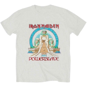 Iron Maiden - Powerslave Egypt Uni Heather i gruppen MERCH / T-Shirt / Rockoff_Nya April24 hos Bengans Skivbutik AB (4281716r)