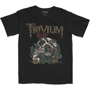 Trivium - Trivium Unisex T-Shirt: Skelly Flower i gruppen MERCHANDISE / T-shirt / Metal hos Bengans Skivbutik AB (4281738r)