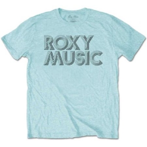 Roxy Music - Roxy Music Unisex T-Shirt: Disco Logo i gruppen Merchandise hos Bengans Skivbutik AB (4281886)