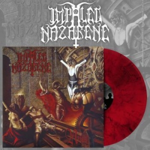 Impaled Nazarene - Nihil (Red/Black Marbled Vinyl Lp) i gruppen VINYL / Metal/ Heavy metal hos Bengans Skivbutik AB (4283017)