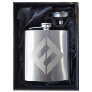 Foo Fighters - Foo Fighters Drinks Flask: Logo (Ex-Tour i gruppen MK Export CDON Merch hos Bengans Skivbutik AB (4284975)