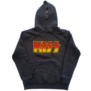 Kiss - KISS Unisex Pullover Hoodie: Classic Log i gruppen MERCHANDISE / Hoodies / Metal hos Bengans Skivbutik AB (4289764r)