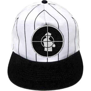 Public Enemy - Solid Target Wht/Bl Baseball C i gruppen MERCHANDISE / Merch / Hip Hop-Rap hos Bengans Skivbutik AB (4289899)