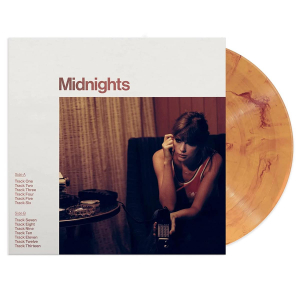 Taylor Swift - Midnights (Blood Moon Vinyl) i gruppen VINYL / Pop-Rock hos Bengans Skivbutik AB (4289944)