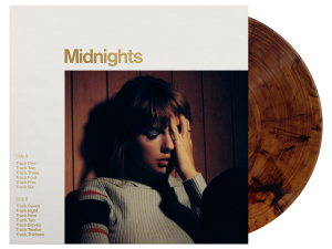 Taylor Swift - Midnights (Mahogany Vinyl) i gruppen VI TIPSER / Årsbestelistor 2022 / NME 22 hos Bengans Skivbutik AB (4289945)