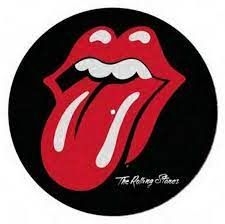 The Rolling Stones - Slipmat The Rolling Stones Logo i gruppen VinylTilbehør / Pop-Rock hos Bengans Skivbutik AB (4290163)