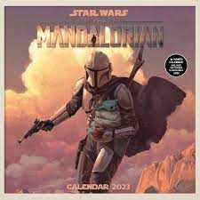 Star Wars - Mandalorian Square Calendar 2023 i gruppen MERCH / Kalendere Lagerutsalg hos Bengans Skivbutik AB (4290684)