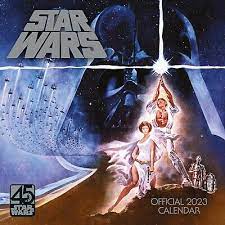 Star Wars - Star Wars (Classics) 2023 square calenda i gruppen CDON - Exporterade Artiklar_Manuellt / Kalendere_CDON_exporterade hos Bengans Skivbutik AB (4290685)