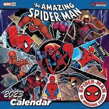 Marvel - Spider-man 2023 Calendar 30x30cm i gruppen CDON - Exporterade Artiklar_Manuellt / Kalendere_CDON_exporterade hos Bengans Skivbutik AB (4290687)