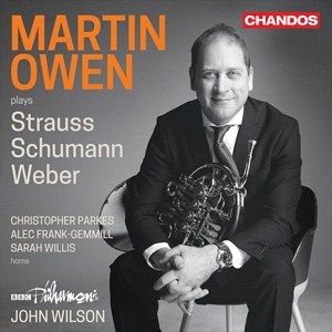 Schumann Robert Strauss Richard - Martin Owen Plays Strauss, Schumann i gruppen VI TIPSER / Julegavetips CD hos Bengans Skivbutik AB (4290793)