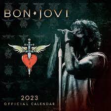 Bon Jovi - Bon Jovi 2023 Calendar Square, Official i gruppen Minishops / Bon Jovi hos Bengans Skivbutik AB (4291489)