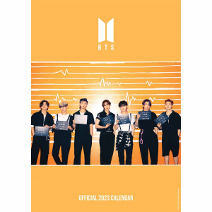 BTS - BTS Bangtan Boys 2023 Calendar A3, Offic i gruppen MK Export CDON Merch hos Bengans Skivbutik AB (4291500)