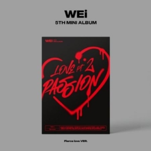 WEi - (Love Pt.2 : Passion) (Fierce love VER.) i gruppen Minishops / K-Pop Minishops / K-Pop Øvrige hos Bengans Skivbutik AB (4294391)