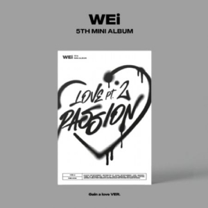 WEi - (Love Pt.2 : Passion) (Gain a love VER.) i gruppen Minishops / K-Pop Minishops / K-Pop Øvrige hos Bengans Skivbutik AB (4294392)