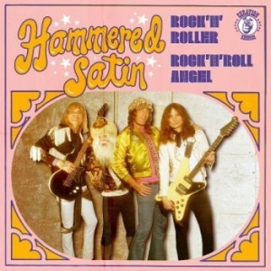 Hammered Satin - Rock N Roller / Rock N Roll Angel i gruppen VINYL / Metal hos Bengans Skivbutik AB (4295883)