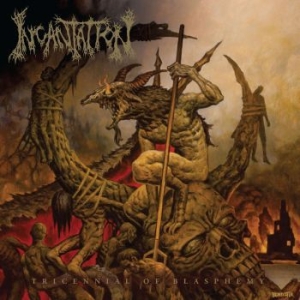 Incantation - Tricennial Of Blasphemy (Red) i gruppen VI TIPSER / Julegavetips Vinyl hos Bengans Skivbutik AB (4298244)