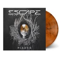 Escape From Wonderland - Pieces (Orange/Black Marbled Vinyl i gruppen VINYL / Metal hos Bengans Skivbutik AB (4298859)