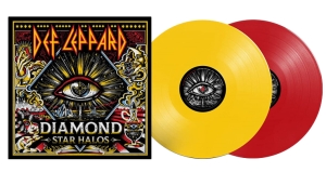 Def Leppard - Diamond Star Halos (Ltd Red & Yellow) i gruppen VINYL / Metal hos Bengans Skivbutik AB (4299617)