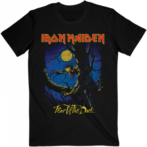 Iron Maiden - Fotd Moonlight Uni Bl i gruppen MERCH / T-Shirt / Rockoff_Nya April24 hos Bengans Skivbutik AB (4299730r)