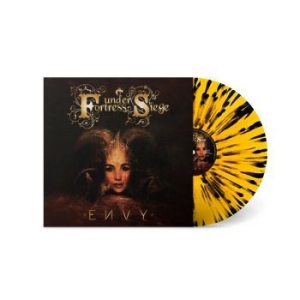 Fortress Under Siege - Envy (Black/Yellow Splatter Vinyl L i gruppen VINYL / Metal hos Bengans Skivbutik AB (4300383)