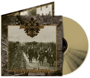 Minenwerfer - Kriegserklärung (Gold Vinyl Lp) i gruppen VINYL / Metal hos Bengans Skivbutik AB (4300436)