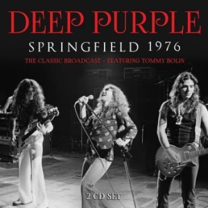 Deep Purple - Springfield 1976 (2 Cd) i gruppen CD / Metal hos Bengans Skivbutik AB (4301163)