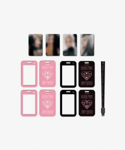 Blackpink - BLACKPINK - (BPTOUR) PHOTO CARD HOLDER SET i gruppen Minishops / K-Pop Minishops / Blackpink hos Bengans Skivbutik AB (4301271)