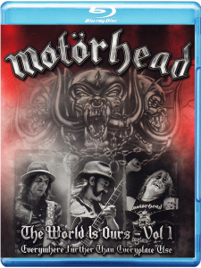 Motörhead - The Wörld Is Ours - Vol 1 Ever i gruppen Musikk / Musikkk Blu-Ray / Metal hos Bengans Skivbutik AB (4301288)