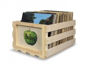 The Beatles - Record Storage Crate Apple i gruppen VinylTilbehør hos Bengans Skivbutik AB (4301615)