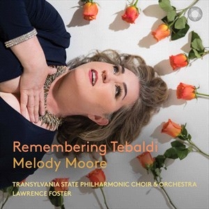 Melody Moore Transylvania State Ph - Remembering Tebaldi i gruppen Musikk / SACD / Klassisk hos Bengans Skivbutik AB (4302008)