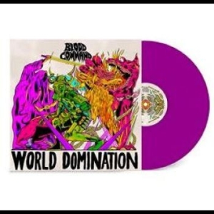 Blood Command - World Domination (Neon Violet Vinyl i gruppen VI TIPSER / Bengans Personal tipser / Beste Så Langt-Nysgjerrig 23 - VL hos Bengans Skivbutik AB (4302061)