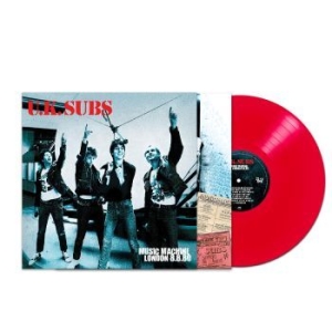 Uk Subs - Music Machine London 8/8/80 (Red Vi i gruppen VINYL / Metal hos Bengans Skivbutik AB (4302108)