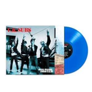 Uk Subs - Music Machine London 8/8/80 (Blue V i gruppen VINYL / Metal hos Bengans Skivbutik AB (4302117)