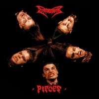 Dismember - Pieces (Red/Black Split) i gruppen VINYL / Metal hos Bengans Skivbutik AB (4302632)