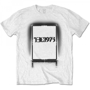 The 1975 - Black Tour (Small) Unisex White T-Shirt i gruppen Merch CDON 2306 hos Bengans Skivbutik AB (4302845)